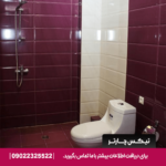 سرویس بهداشتی و حمام مدرن در اتاق دبل هتل Mirage Yerevan با دوش شیشه‌ای و نورپردازی زیبا
