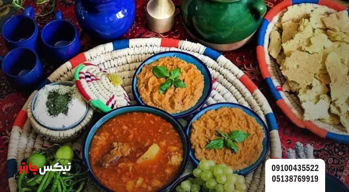 غذاهای-محلی-کاشان-تیکس چارتر