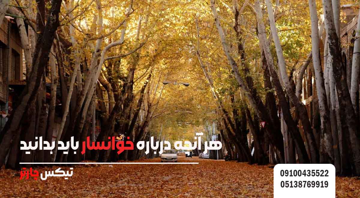 هر-آنچه-درباره-خوانسار-باید-بدانید-تیکس چارتر